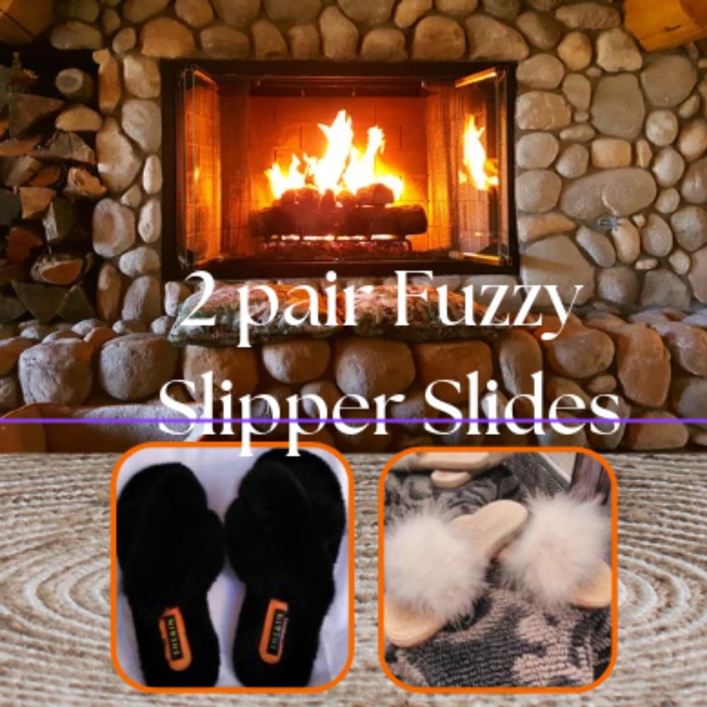 2 Pair Slippers